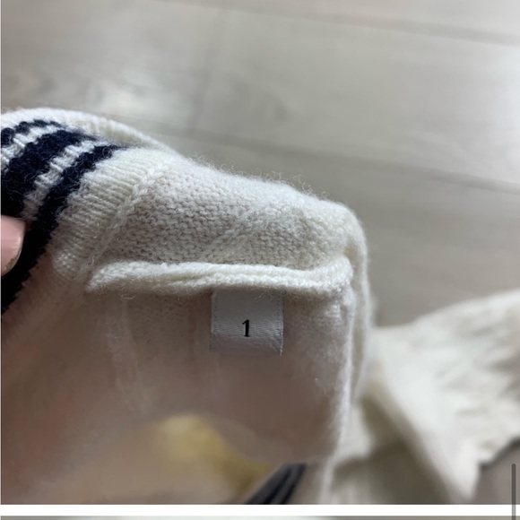 Sandro ECRA Emma Wool Cashmere Tie-Waist Cable-Knit Sweater - Picture 6 of 13